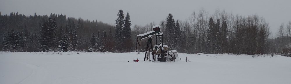 Carnwood Modeste Natural Area, 2022-01-03 site visit - well head above the creek (FPotter).