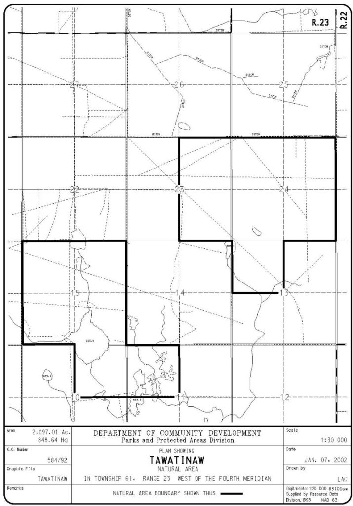 Tawatinaw Natural Area (Government of Alberta)