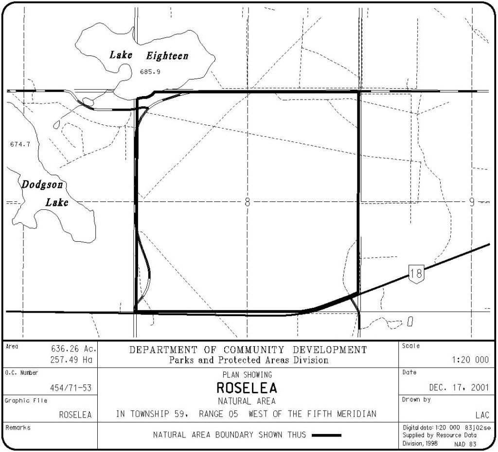 Roselea Natural Area (Government of Alberta)