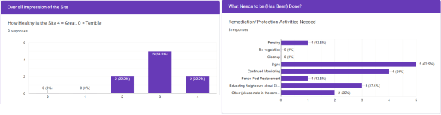 Examples of Analysis readily available from the Online Site Inspection Form.