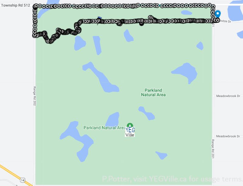 Route Track, 2023-10-08-Parkland