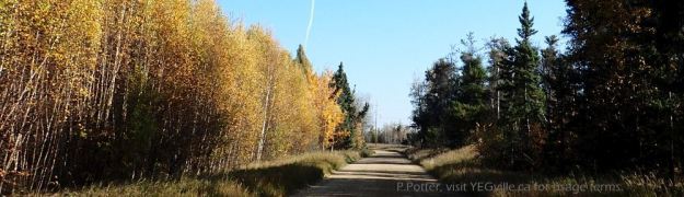 RR 245A heading north through Nestow NA., P. Potter, 2023-10-08.