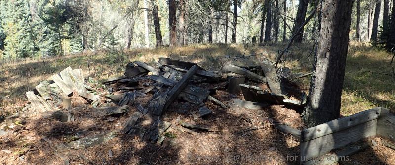Collapsed outbuilding of some sorth, Nestow NA., P. Potter, 2023-10-08.