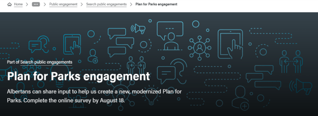 Plan for Parks, 2024 public engagement.