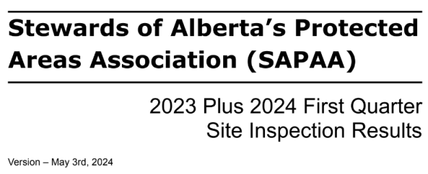 2023+Q1-2024 Site Inspection Report: Title Page