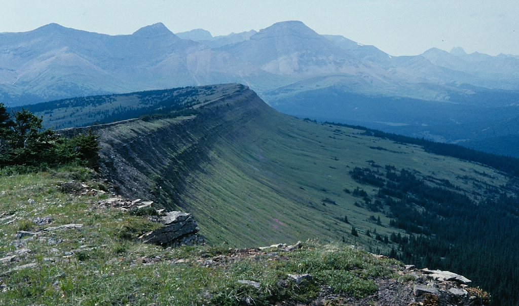 East Ridge of the Cardinal Divide, Lorna Allen, date unknown.