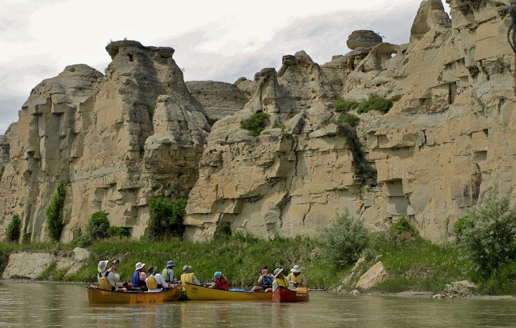 Milk River, photo courtesy of Mark Lund via Paddle Alberta.