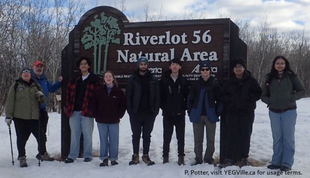 Field trip group. 2026-01-31, Riverlot 56, P. Potter.