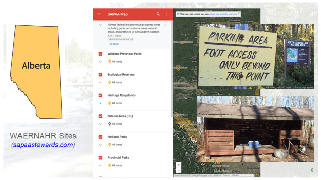 2026-03-20, Rural MLA - SAPAA Meeting, Slide: Amenities in some sites.